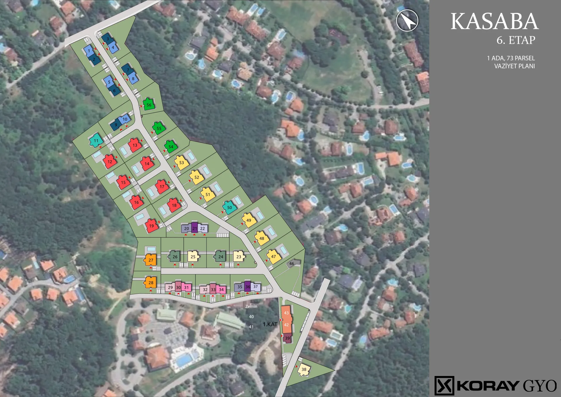 Kasaba 6 Vaziyet Planı